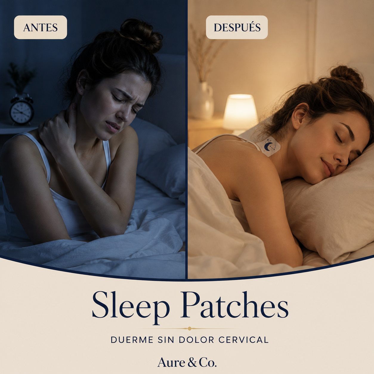 Sleep Patches by Aure & Co. — Alivio Cervical Nocturno