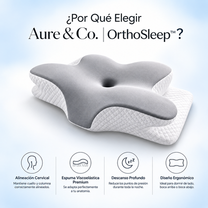 Aure & Co. | OrthoSleep™ | Despierta Renovado Cada Mañana 🌙 ⭐