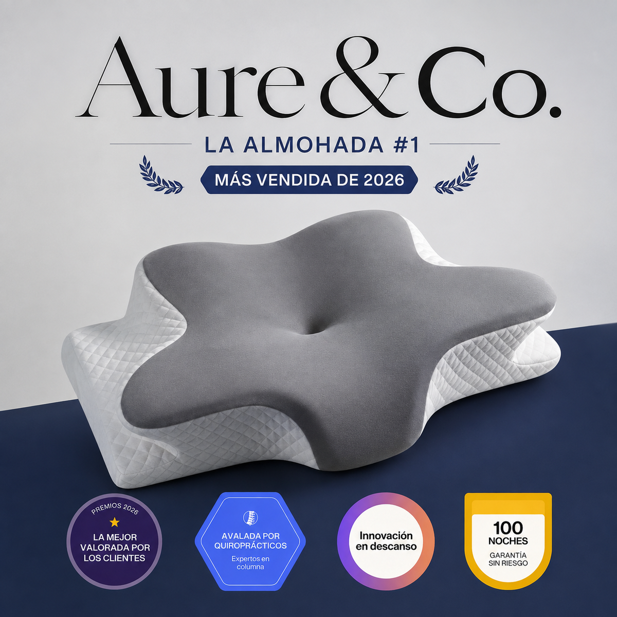 Aure & Co. | OrthoSleep™ | Despierta Renovado Cada Mañana 🌙 ⭐